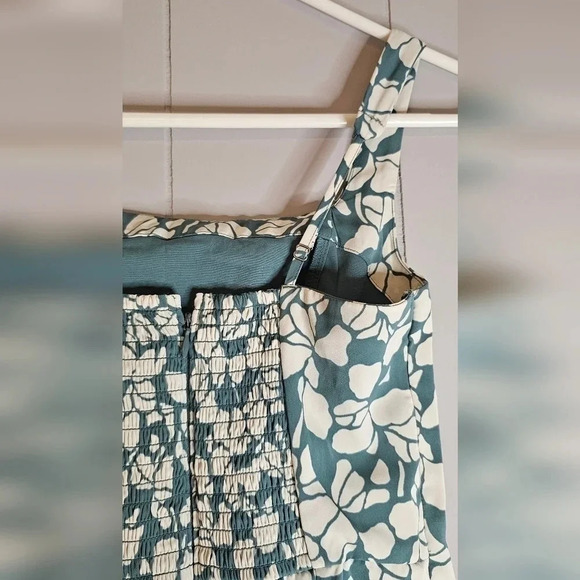 Abercrombie & Fitch Square Neck Green Mini Dress, XS - Picture 2 of 10